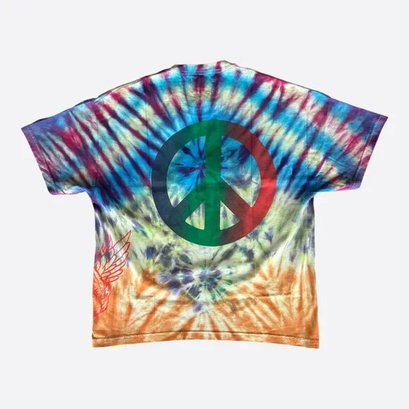 Gallery Dept Multicolor Tie-Dye Freak Show Spiral Logo T-Shirt